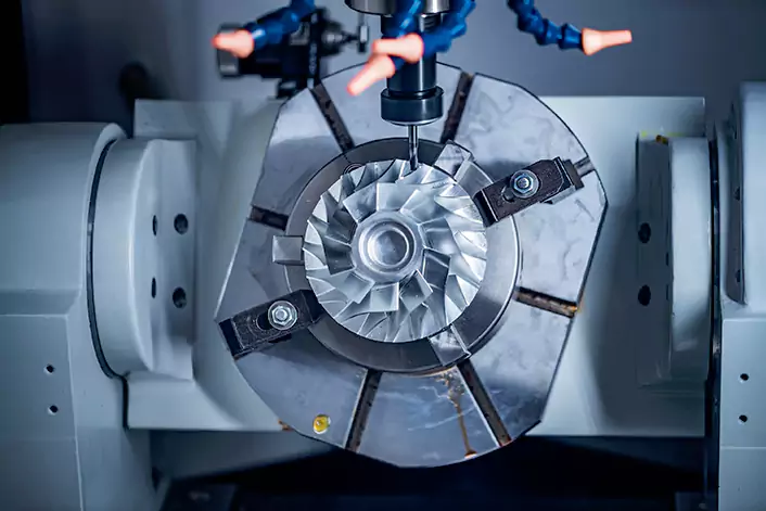 5-axis CNC milling

