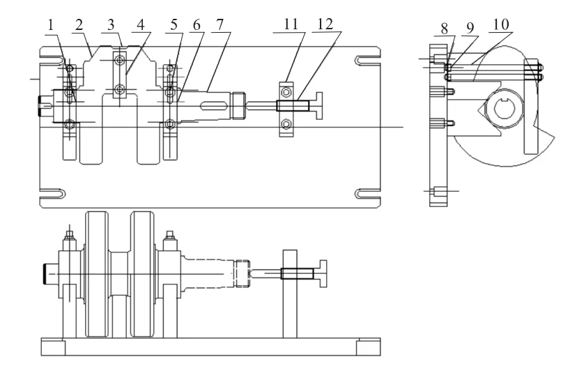 Typical crankshaft parts machining process analysis and special milling fixture design